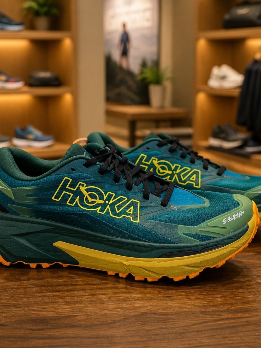Hoka One One Mafate 5 Shoes Mens trail running Sneakers Size 11